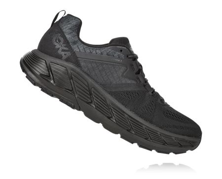 Hoka Gaviota 2 Road - Sapatos Ortopédicos Mulher Pretas / Cinzentas Escuro | PT-fyypAJ4